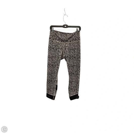 Athletic Leggings By Lululemon In Animal Print, Size: 6