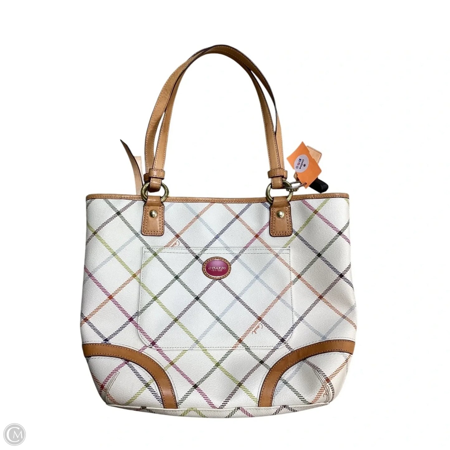 Handbag Designer By Coach, Size: Medium