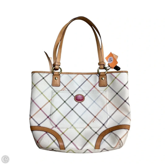 Handbag Designer By Coach, Size: Medium