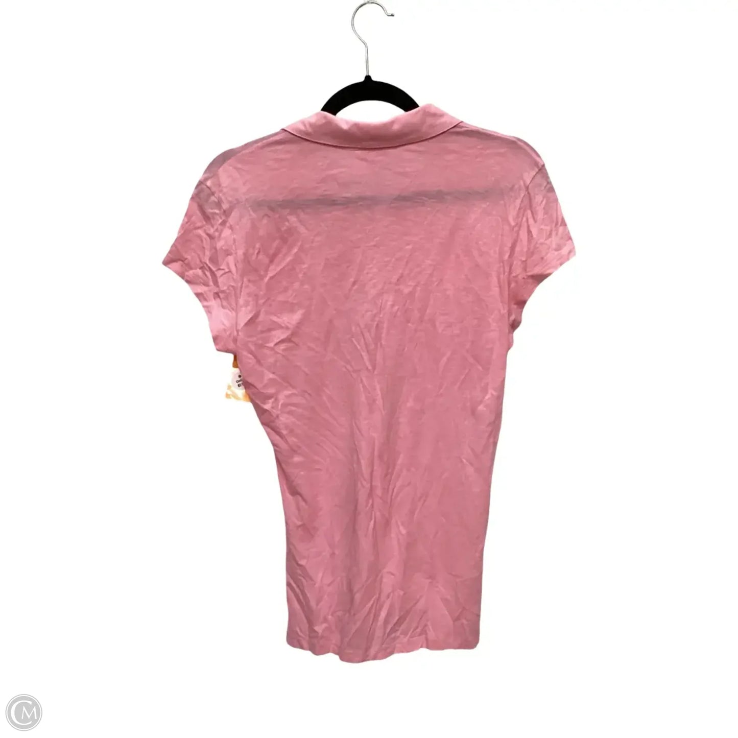 Top Short Sleeve Designer By Lilly Pulitzer In Pink, Size: L