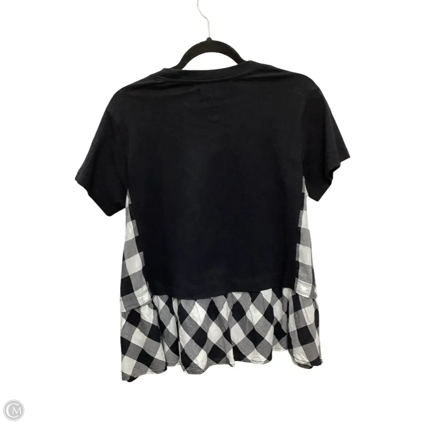 Top Short Sleeve By Maeve In Black, Size: S