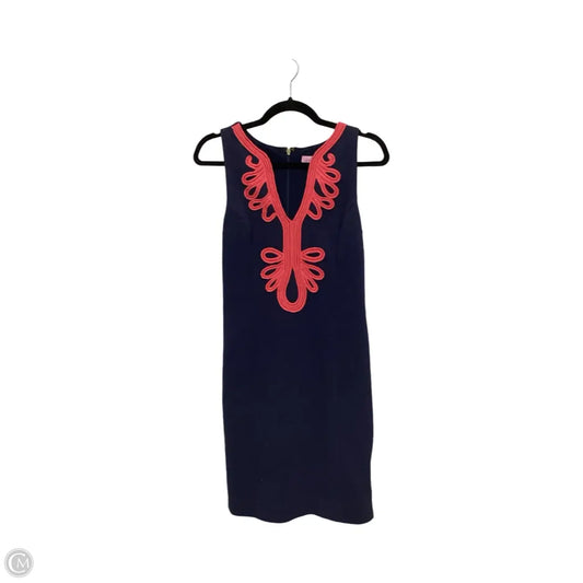 Dress Designer By Lilly Pulitzer In Navy, Size: S