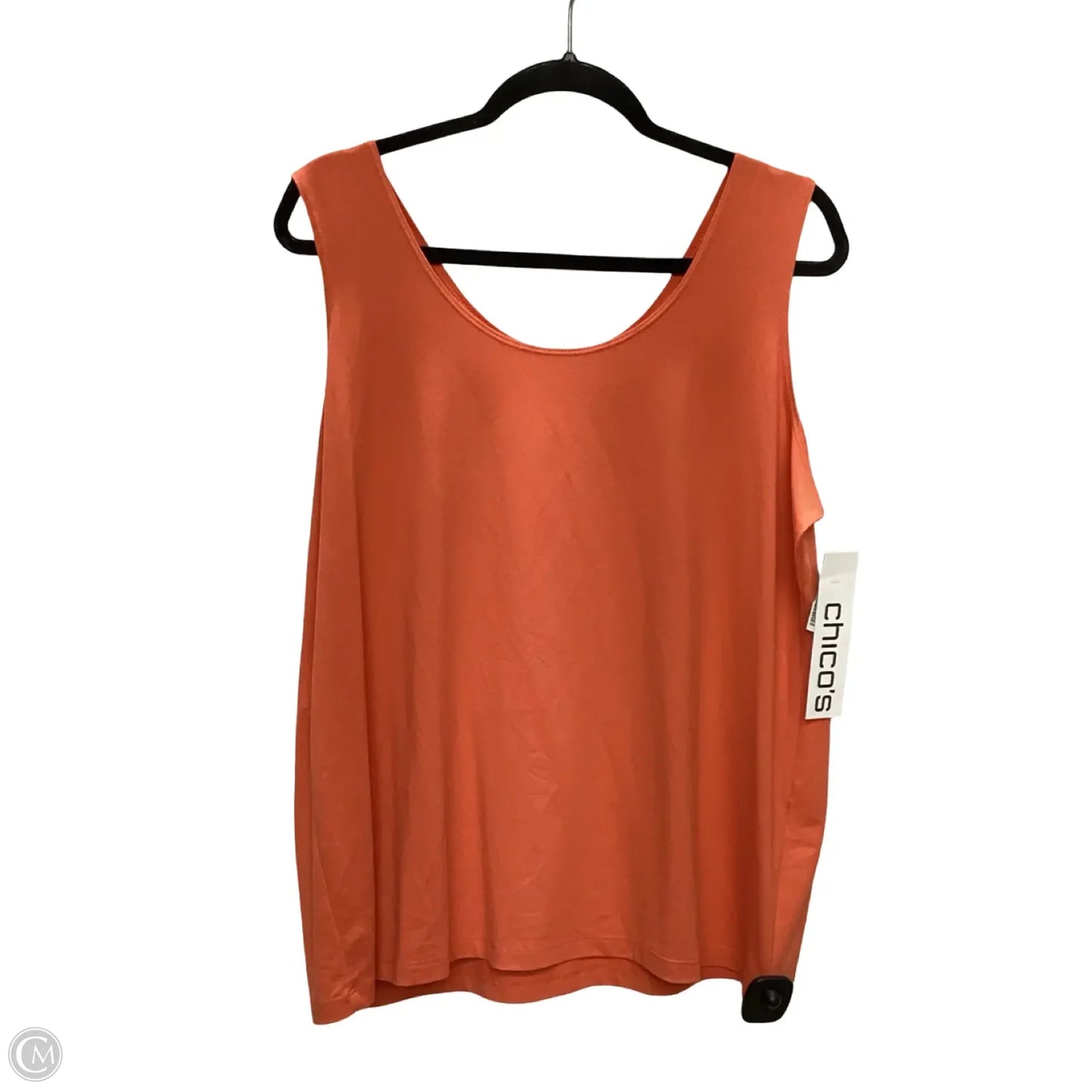 Tank Top By Chicos In Orange, Size: Xxl