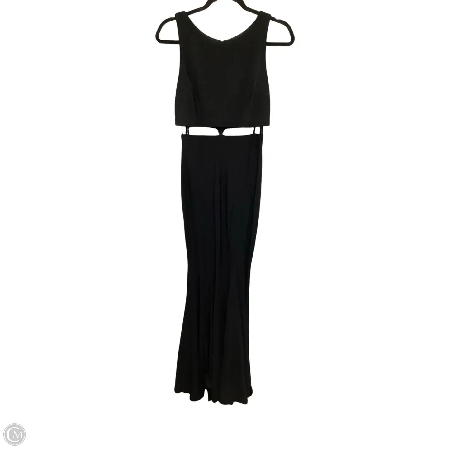 Dress Party Long By Betsy And Adam In Black, Size: 6