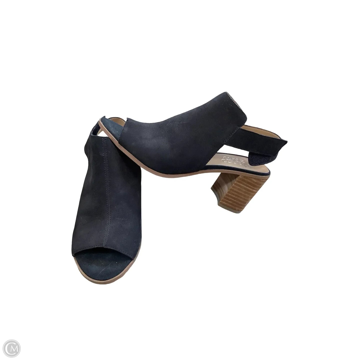 Shoes Heels Wedge By Franco Sarto In Black, Size: 7