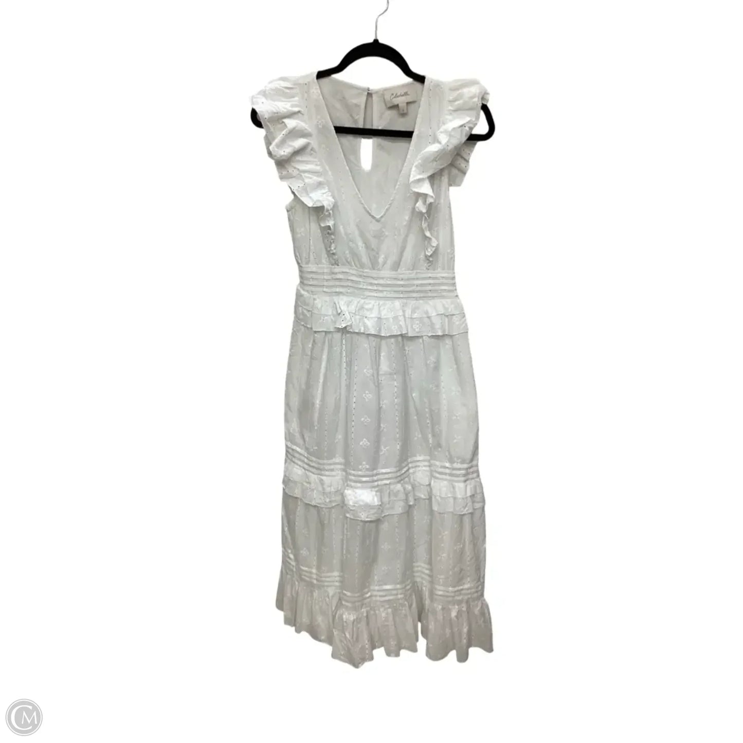 Dress Casual Maxi By Cleobella In White, Size: S