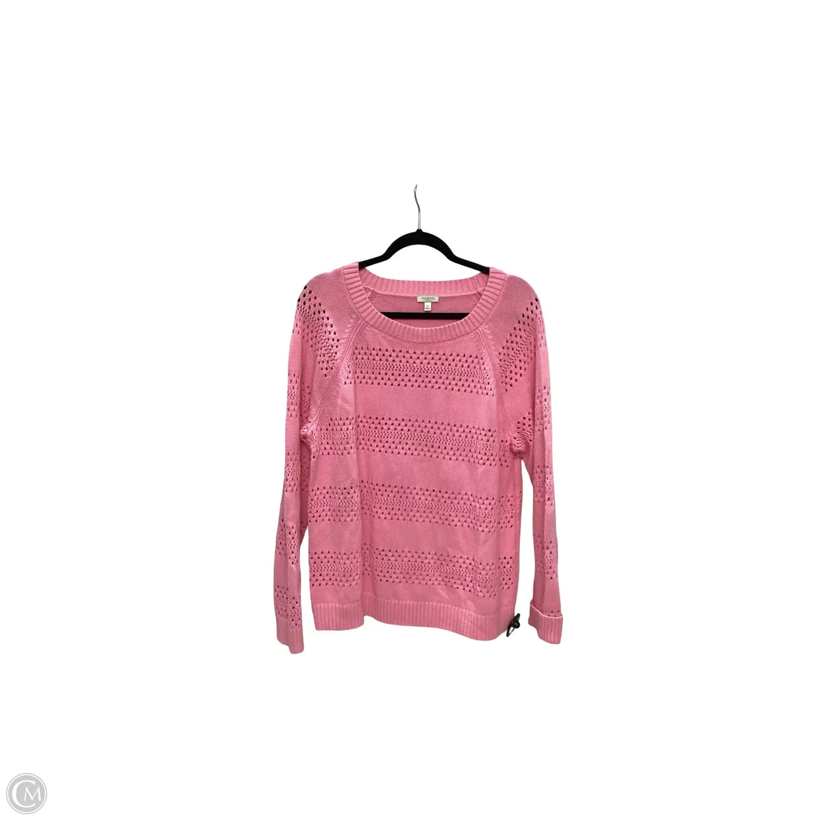 Sweater By Talbots In Pink, Size: Xl