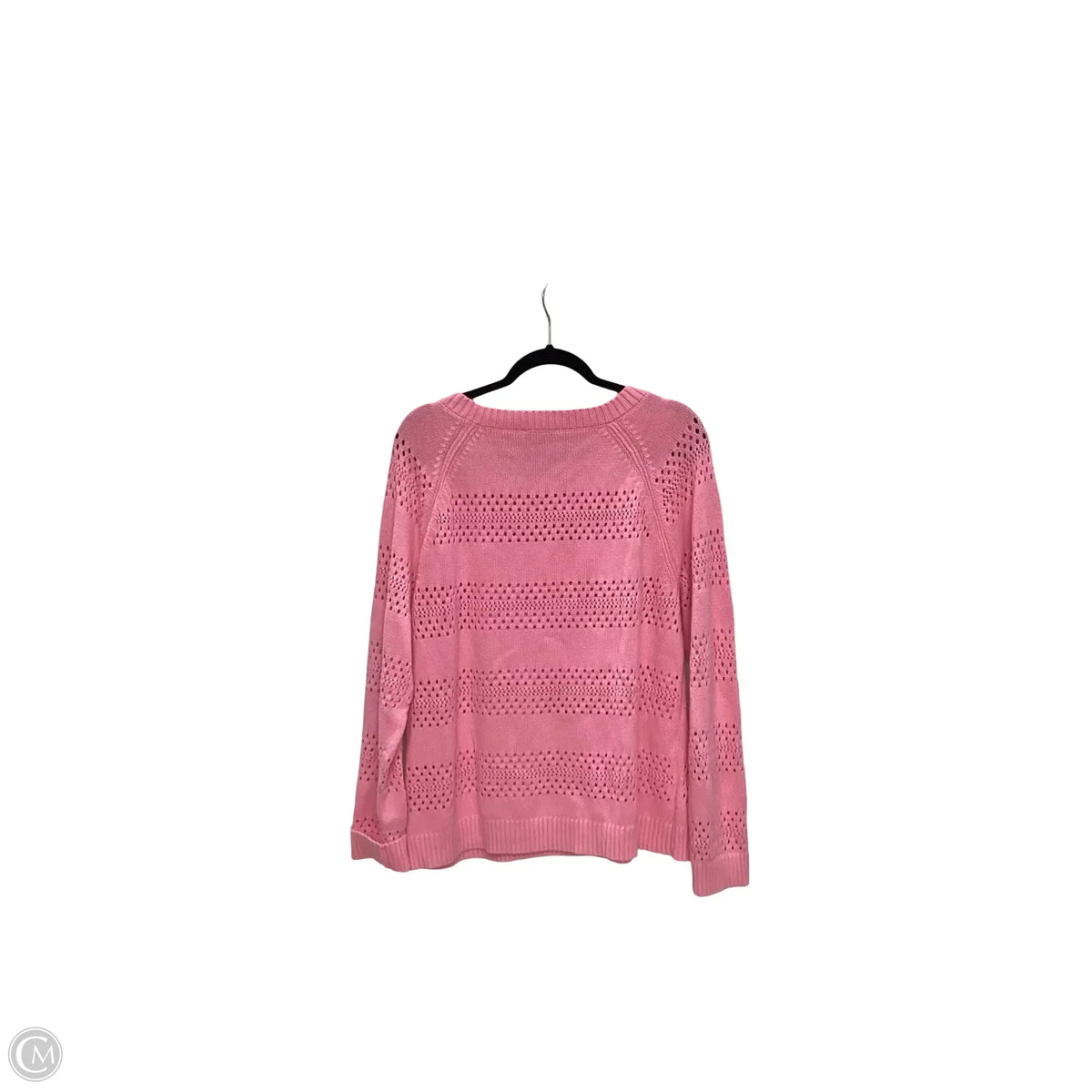 Sweater By Talbots In Pink, Size: Xl