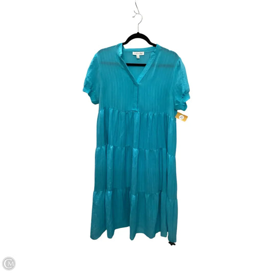 Dress Casual Midi By She + Sky In Blue, Size: L