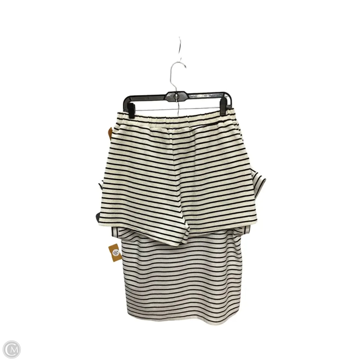 Shorts Set By Entro In Striped Pattern, Size: L