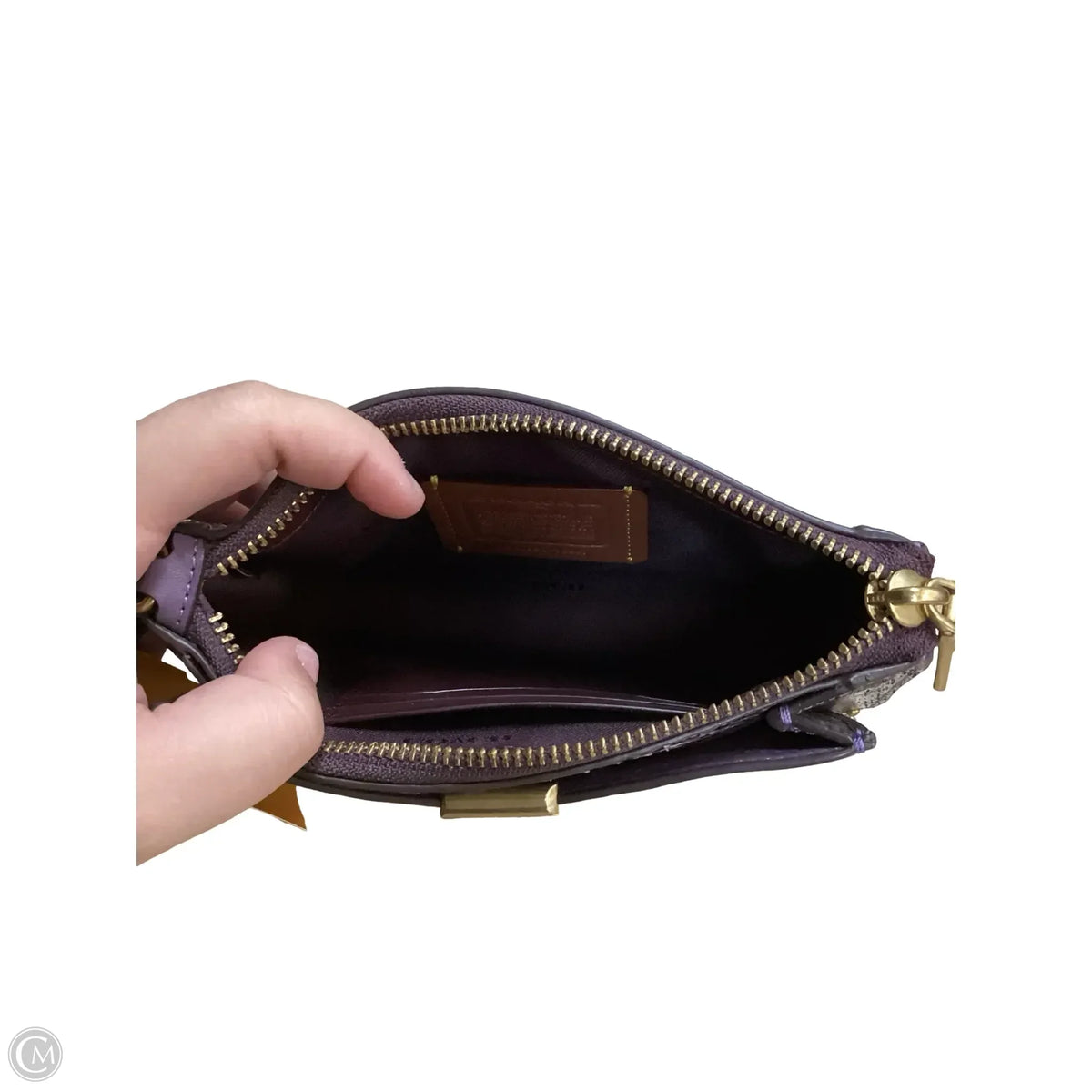 Wristlet Designer By Coach, Size: Medium
