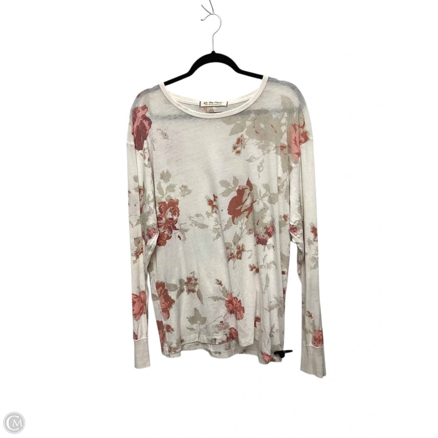 Top Long Sleeve By We The Free In White, Size: S
