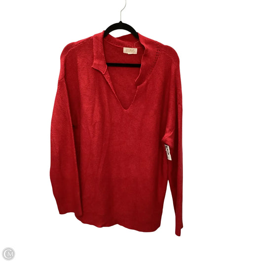Sweater By Listicle In Red, Size: M