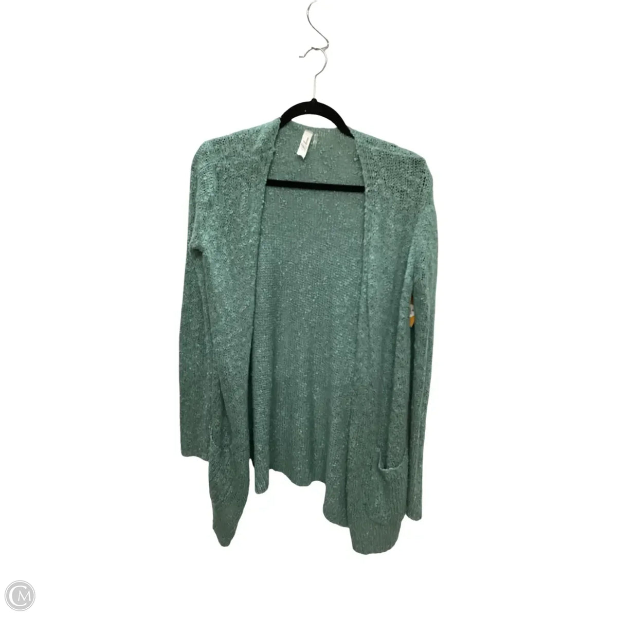 Cardigan By L Love In Teal, Size: S