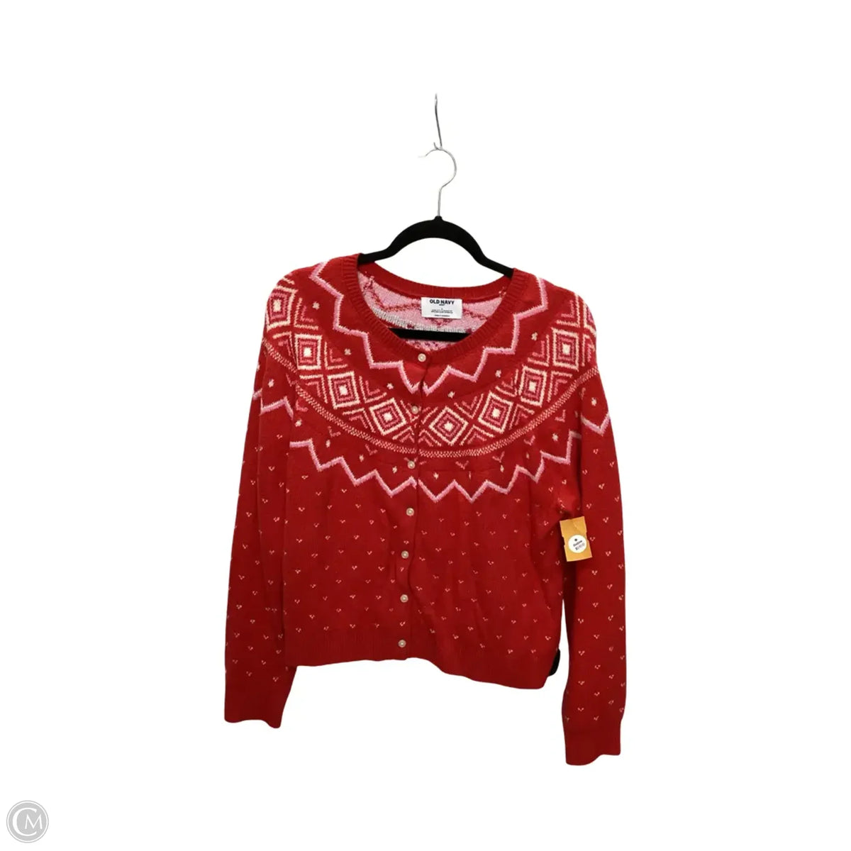 Cardigan By Old Navy In Red, Size: L