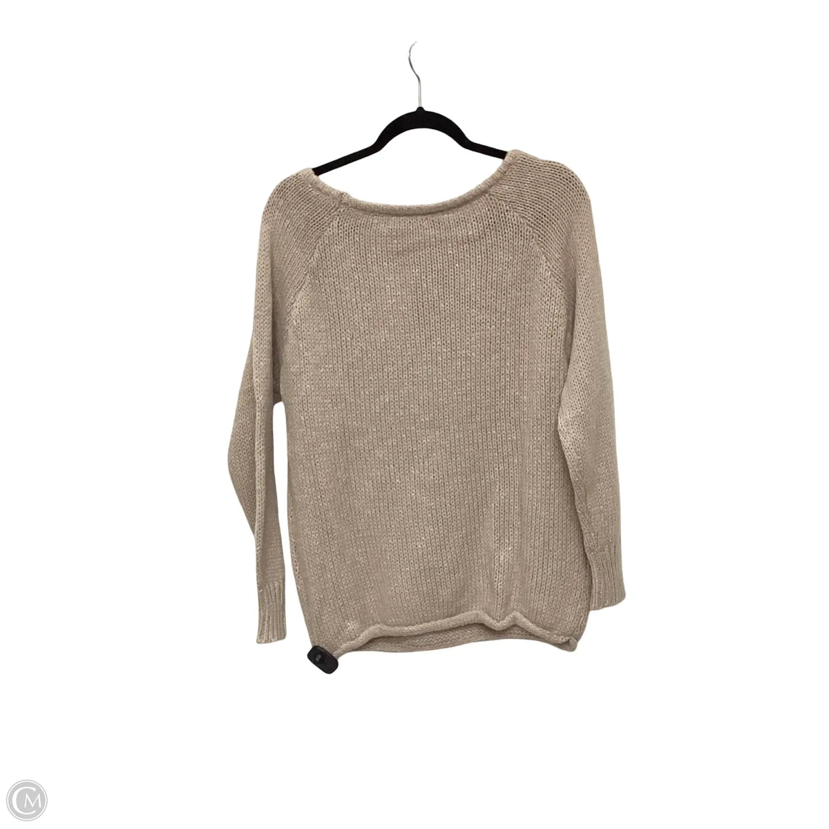 Sweater By Clothes Mentor In Cream, Size: S