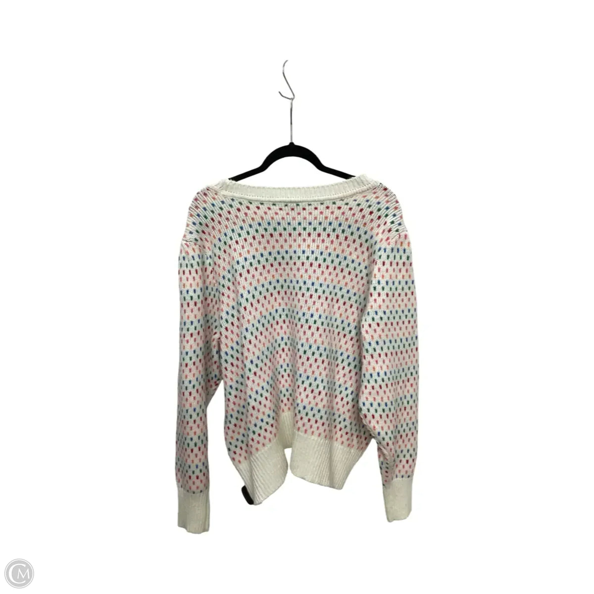 Sweater By St Johns Bay In White, Size: 3x