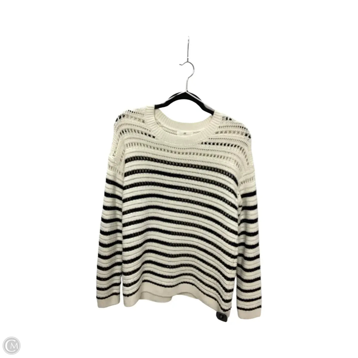 Sweater By H&m In White, Size: M