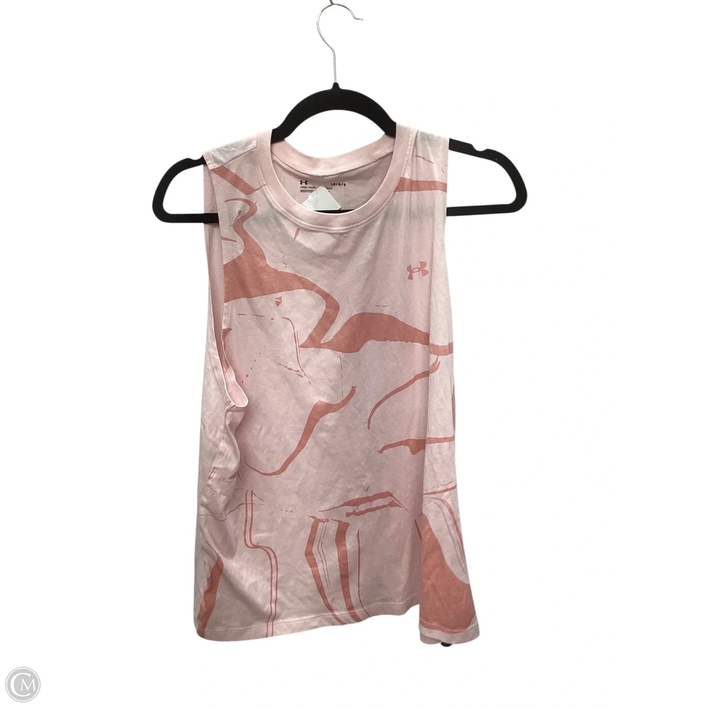 Athletic Tank Top By Under Armour In Pink, Size: L