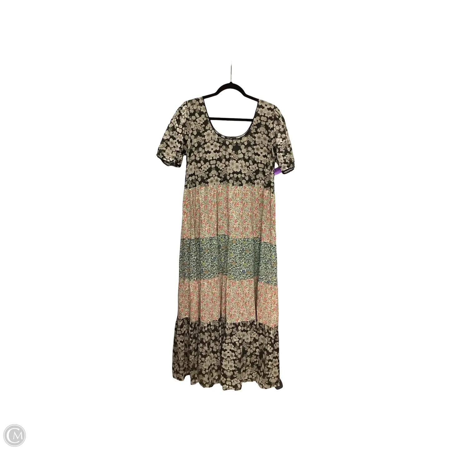 Dress Casual Maxi By Natural Life In Floral Print, Size: L