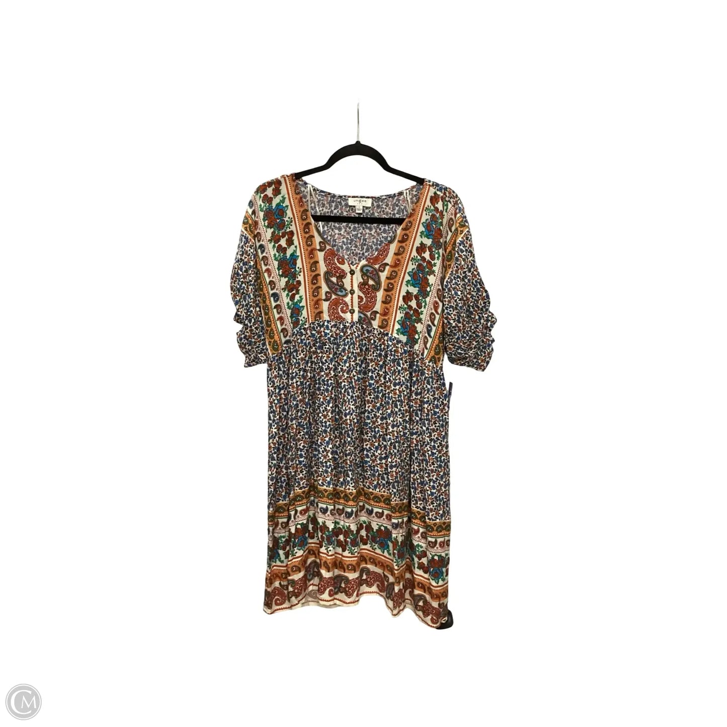 Dress Casual Short By Umgee In Floral Print, Size: L