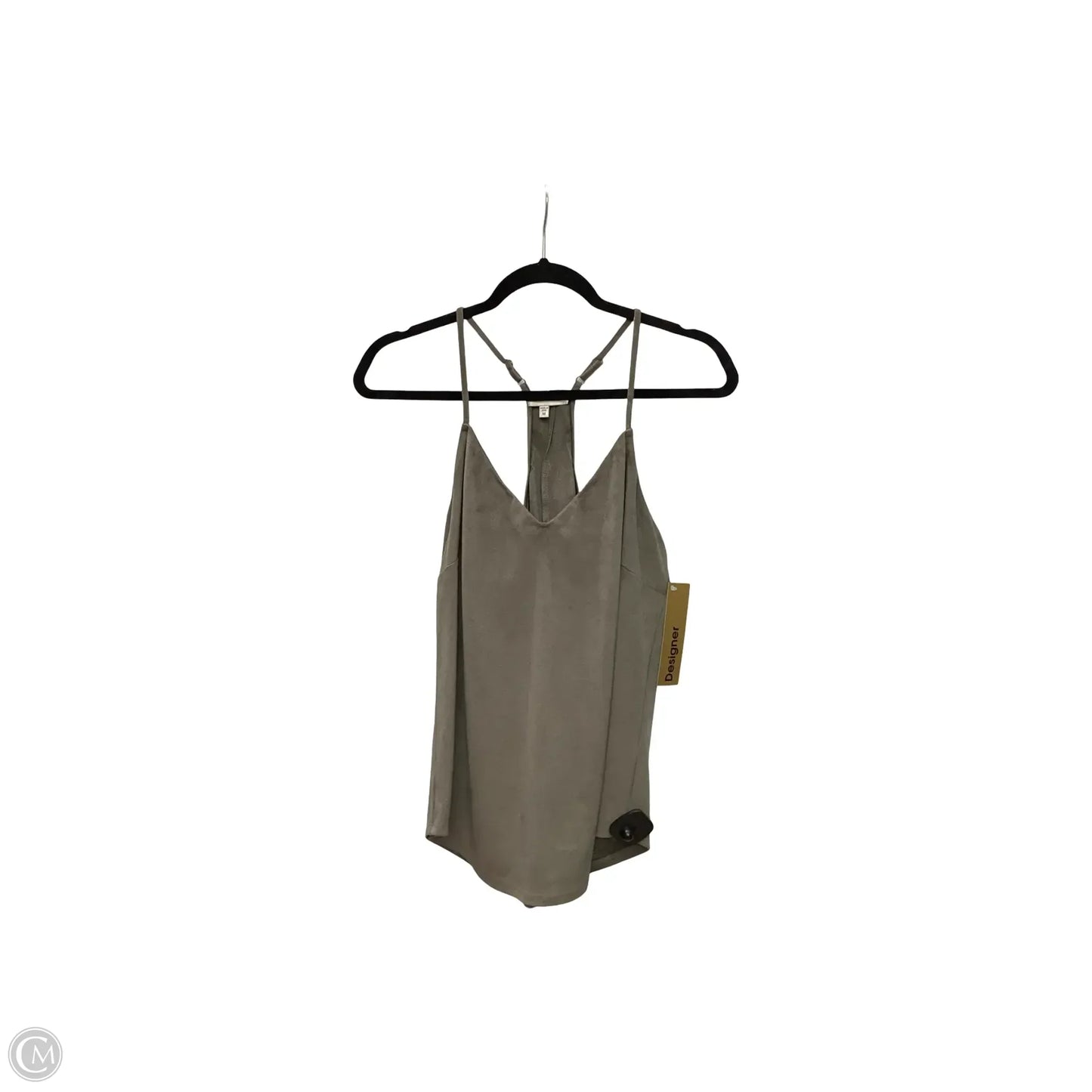 Designer Blouse Sleeveless By Lavender Brown In Brown, Size: M