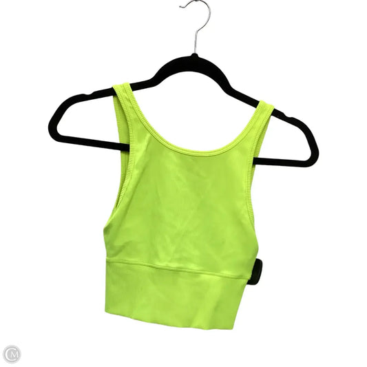 Athletic Tank Top By Lululemon In Yellow, Size: 2