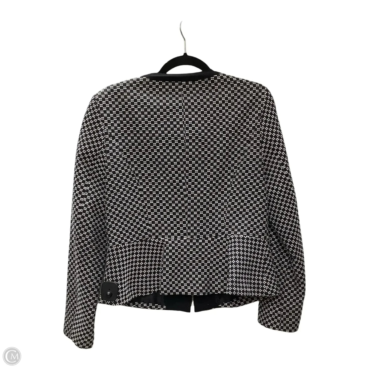 Blazer By Calvin Klein In Black & White, Size: 8