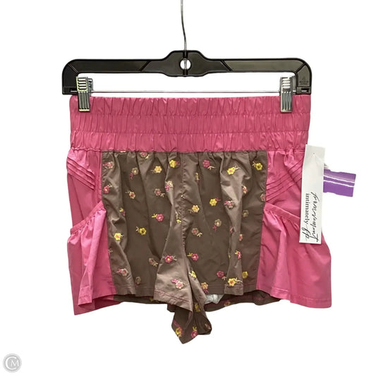 Athletic Shorts By Free People In Pink, Size: Xs