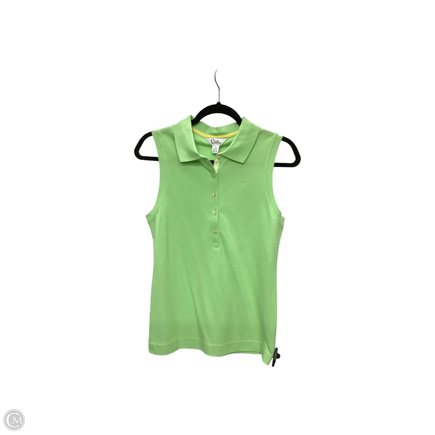 Blouse Designer By Lilly Pulitzer In Green, Size: M