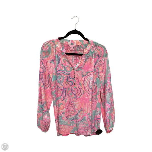 Blouse Designer By Lilly Pulitzer In Multi-colored, Size: S