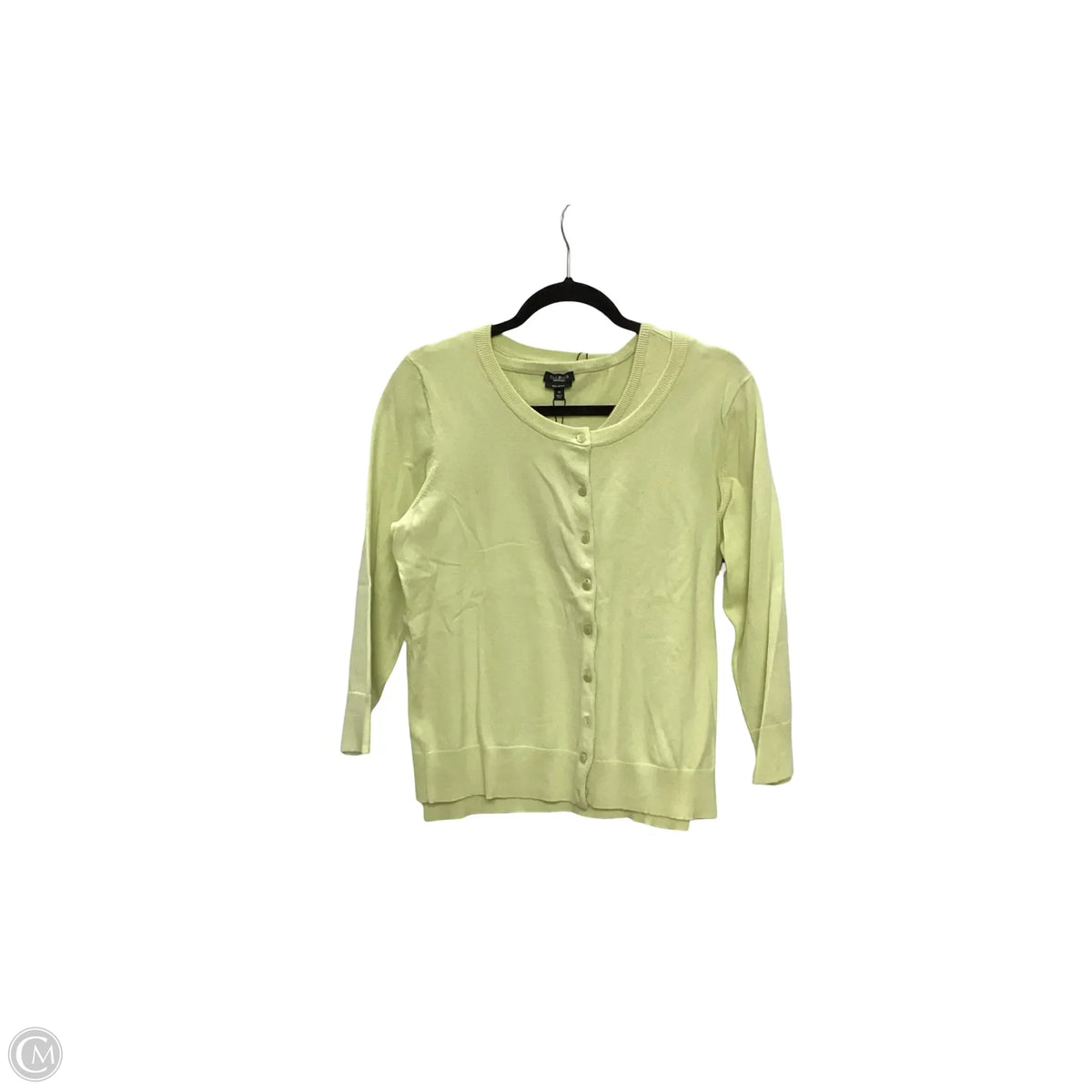 Cardigan By Talbots In Yellow, Size: M