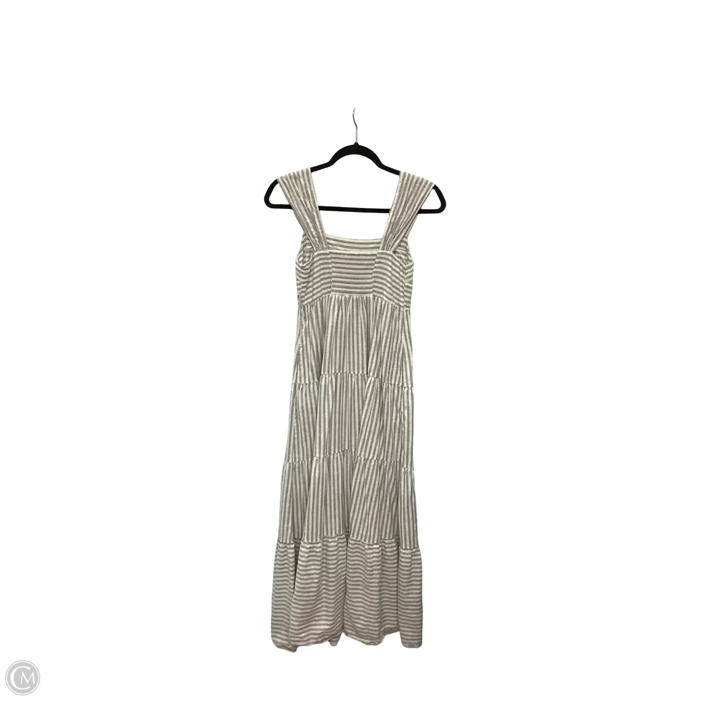 Dress Casual Maxi By Madewell In Striped Pattern, Size: Xs