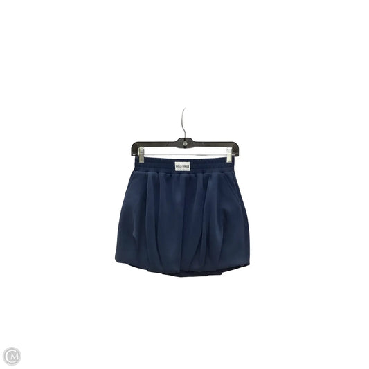 Skirt Mini & Short By Gold Hinge In Blue, Size: Xs