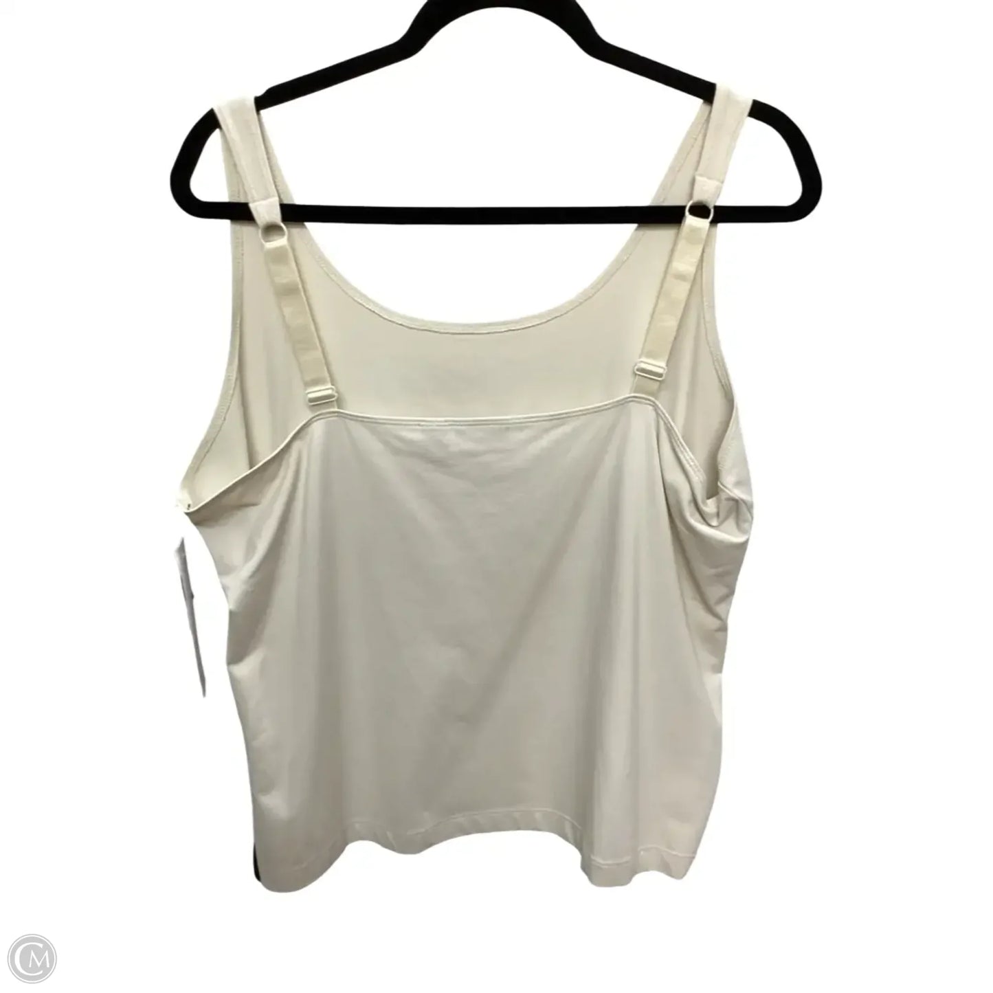 Top Sleeveless Basic By Chicos In Cream, Size: Xl