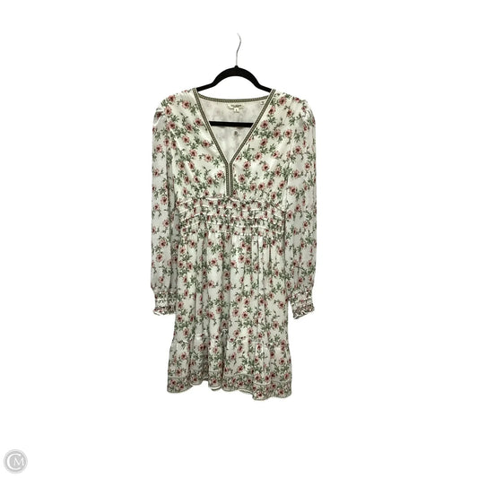 Dress Casual Short By Max Studio In Floral Print, Size: S