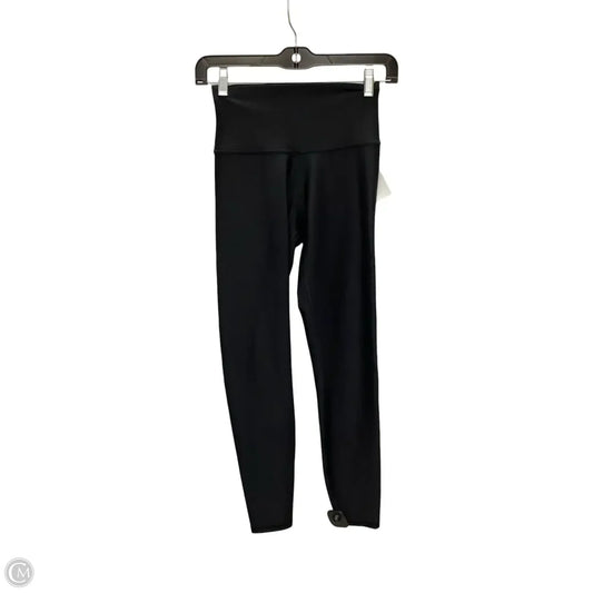 Athletic Leggings By Alo In Black, Size: Xs