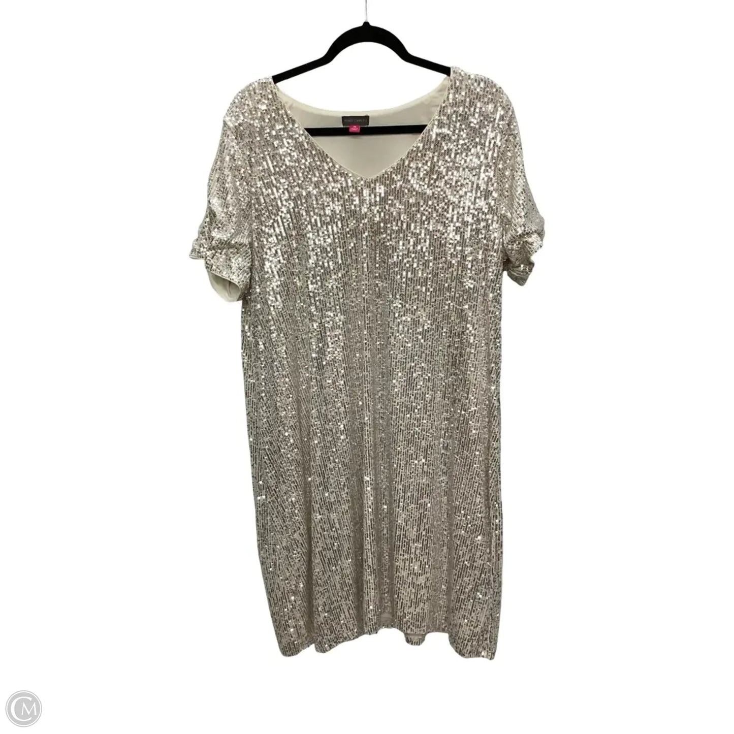 Dress Casual Short By Vince Camuto In Silver, Size: 2x