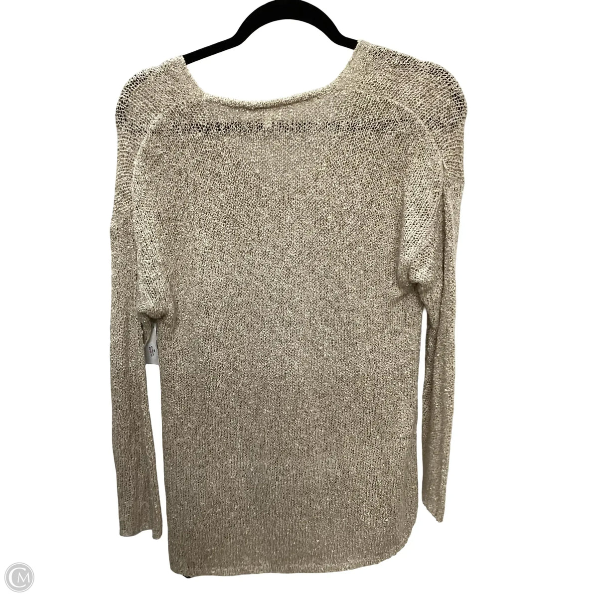 Sweater By Clothes Mentor In Tan, Size: S