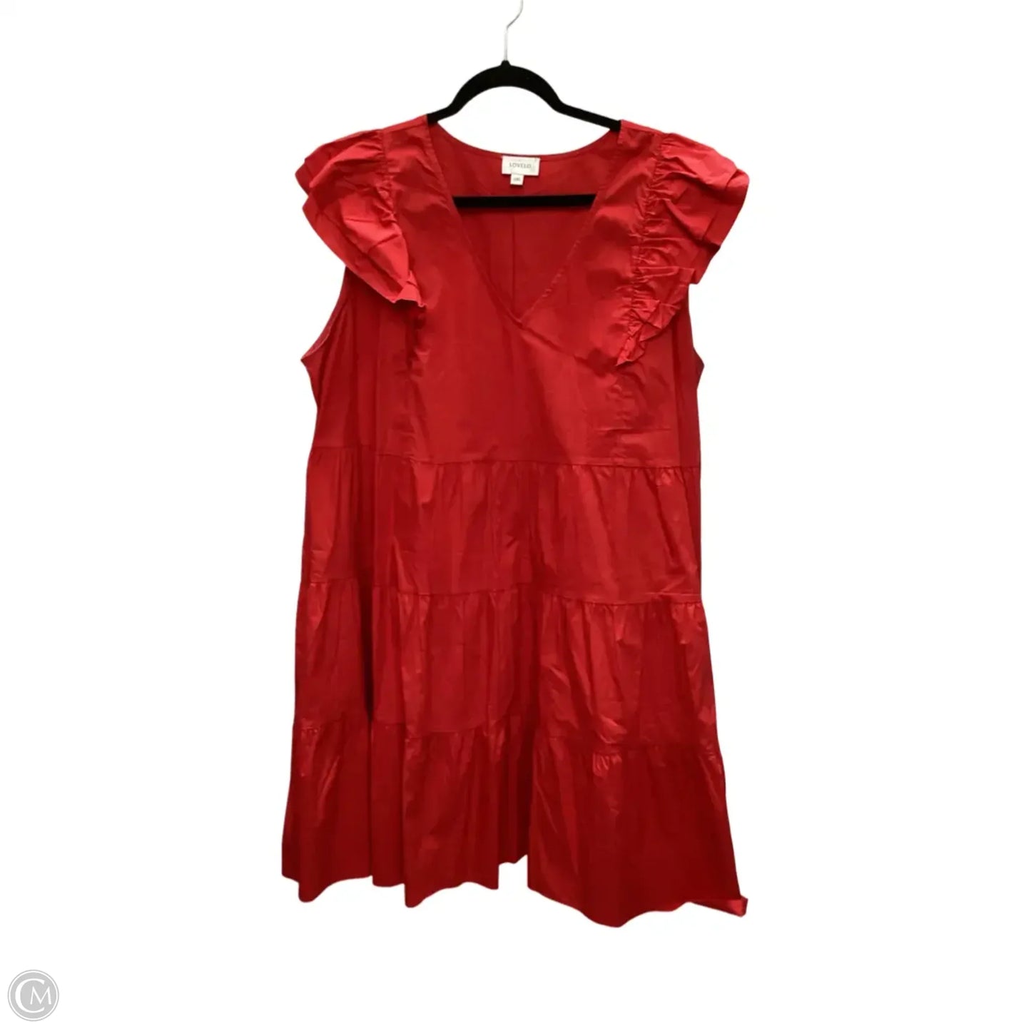 Dress Casual Short By Lovelo In Red, Size: 3x