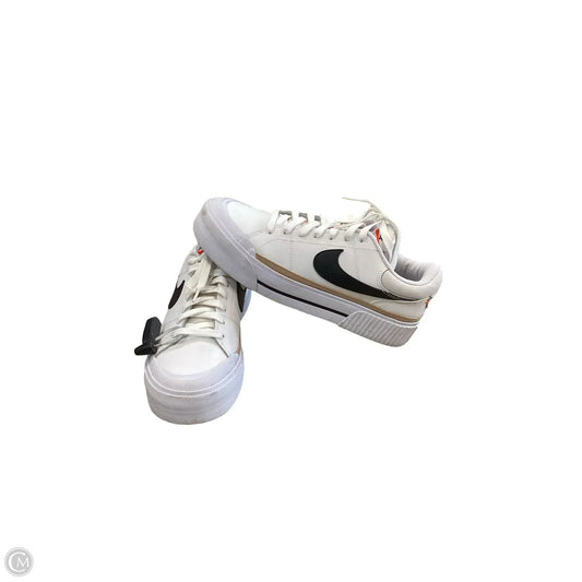 Shoes Sneakers Platform By Nike In White, Size: 9.5