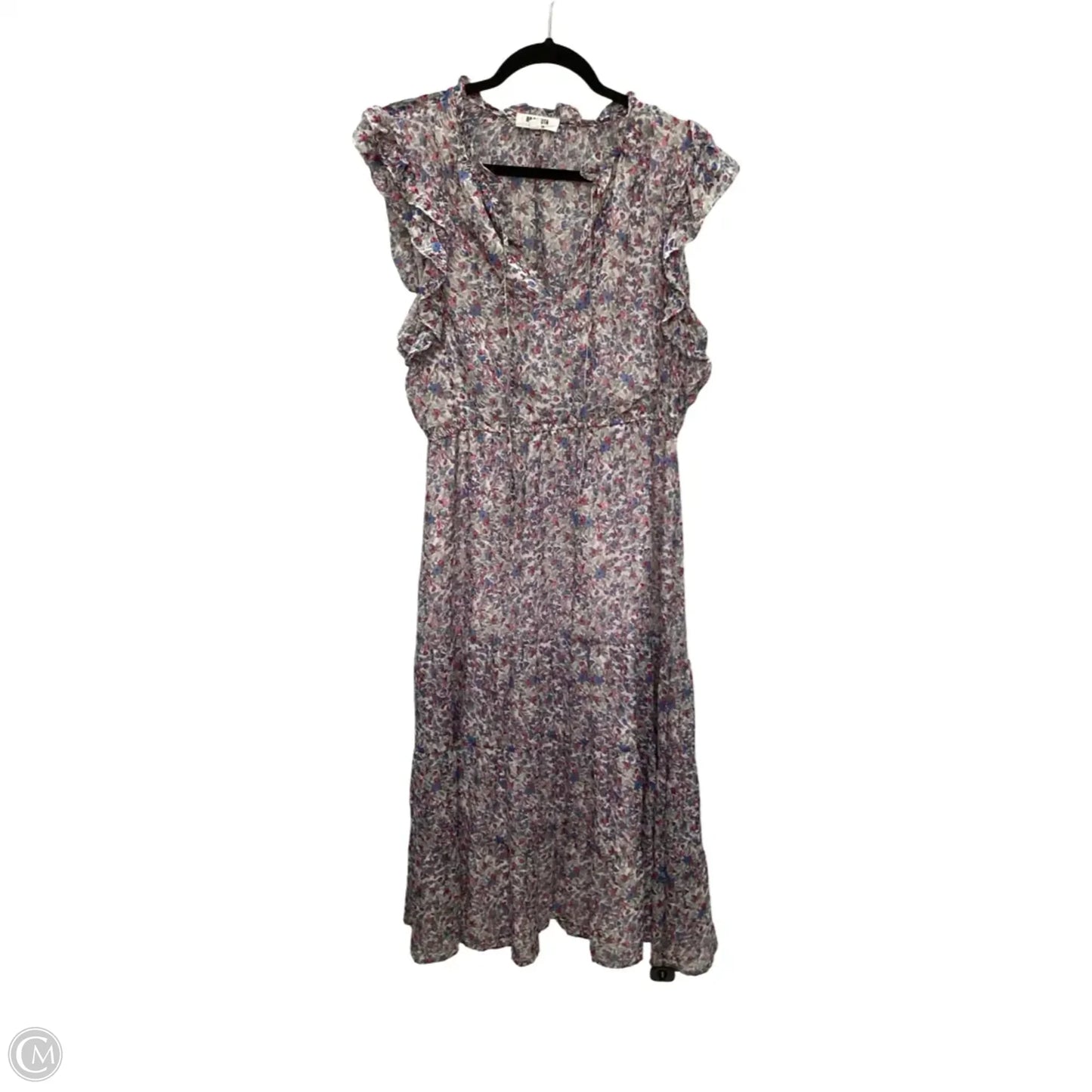 Dress Casual Midi By Bb Dakota In Floral Print, Size: M
