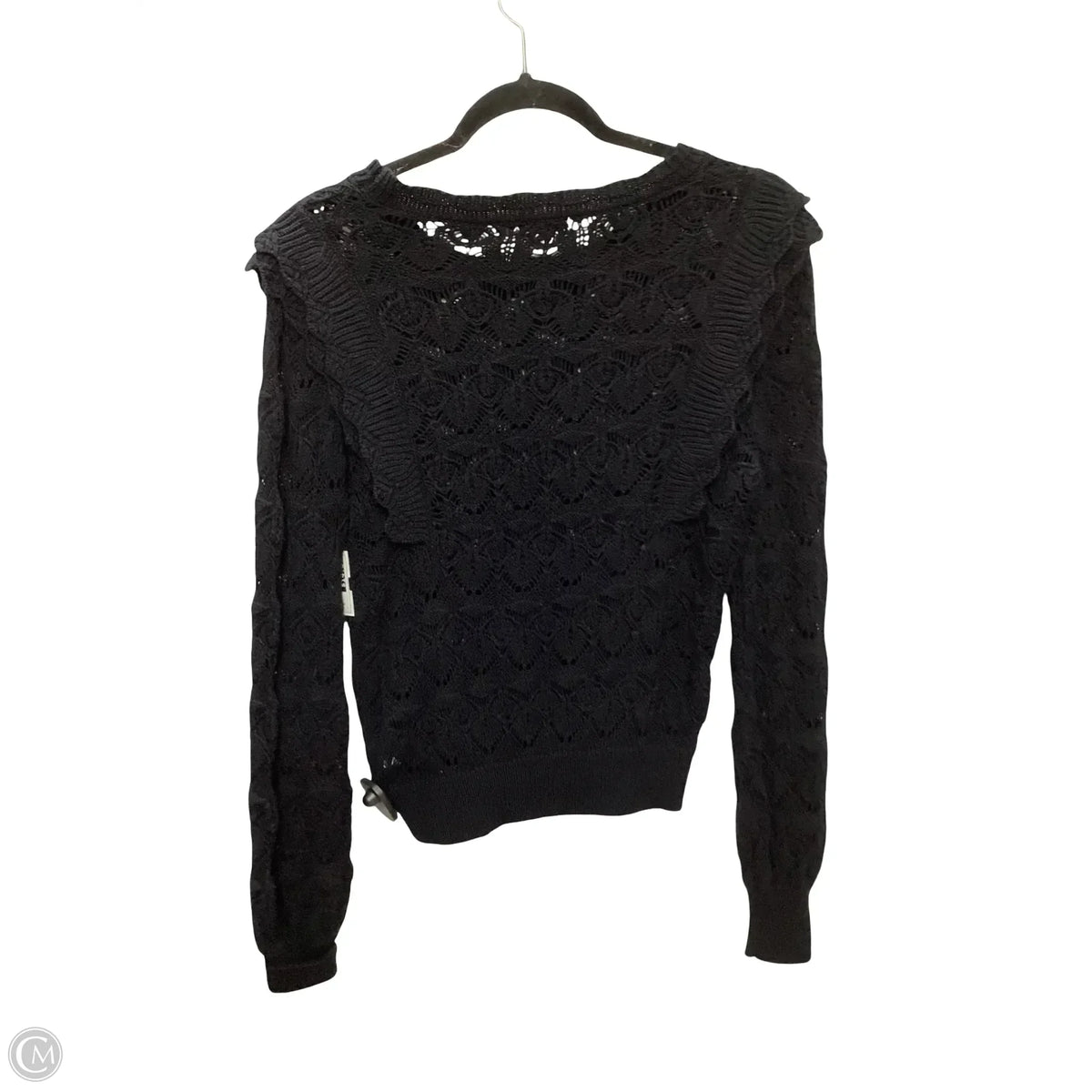 Sweater By Clothes Mentor In Black, Size: S