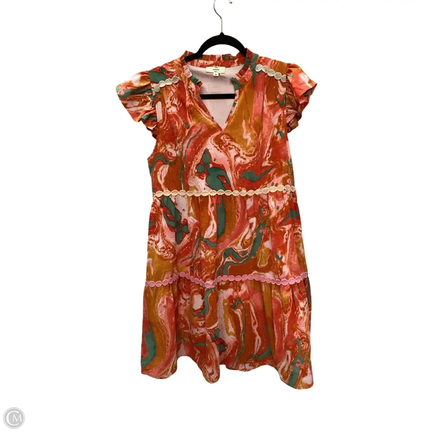 Dress Casual Short By Entro In Orange, Size: M