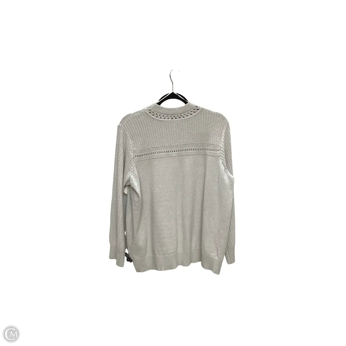 Sweater By Cyrus In Grey, Size: 1x