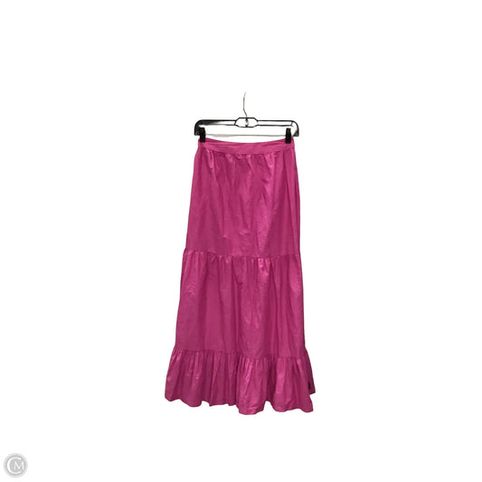 Skirt Maxi By Japna In Pink, Size: S