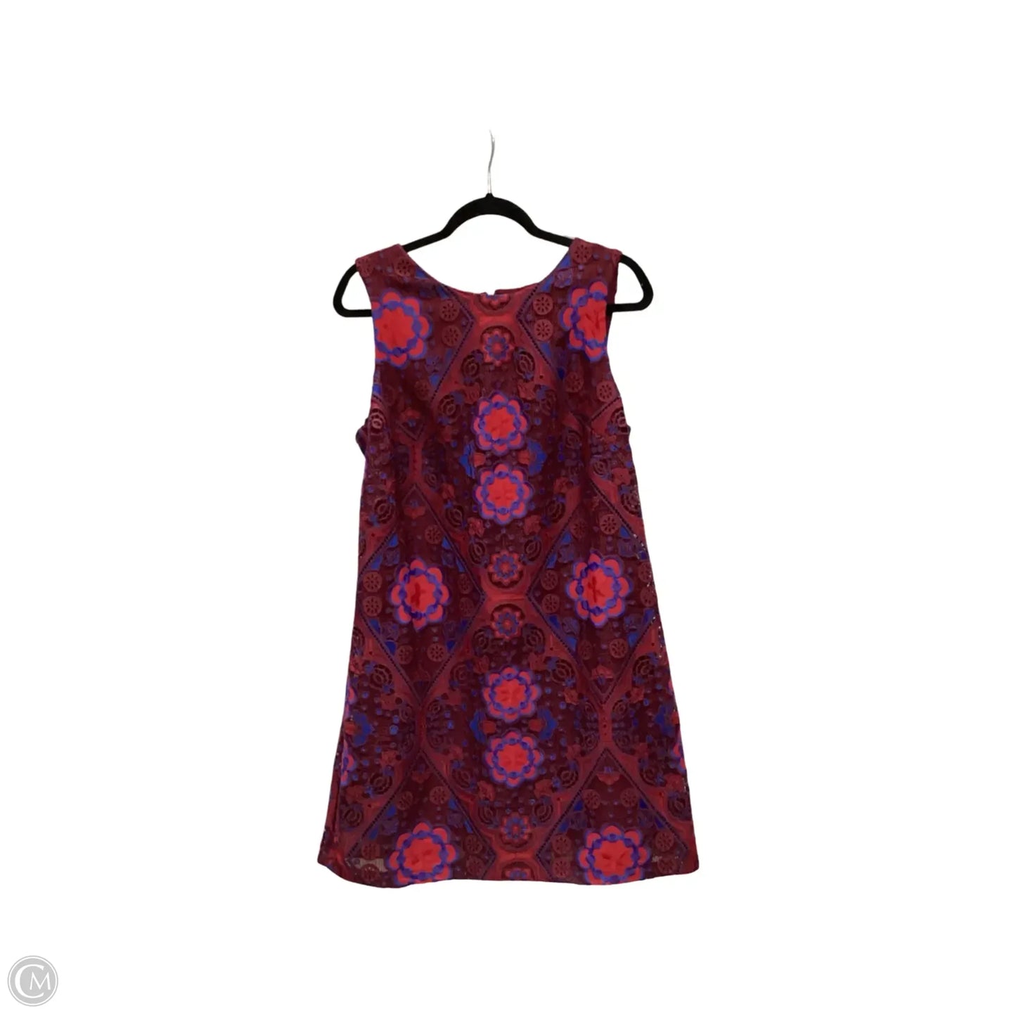 Dress Casual Midi By Eva Franco In Red, Size: 12