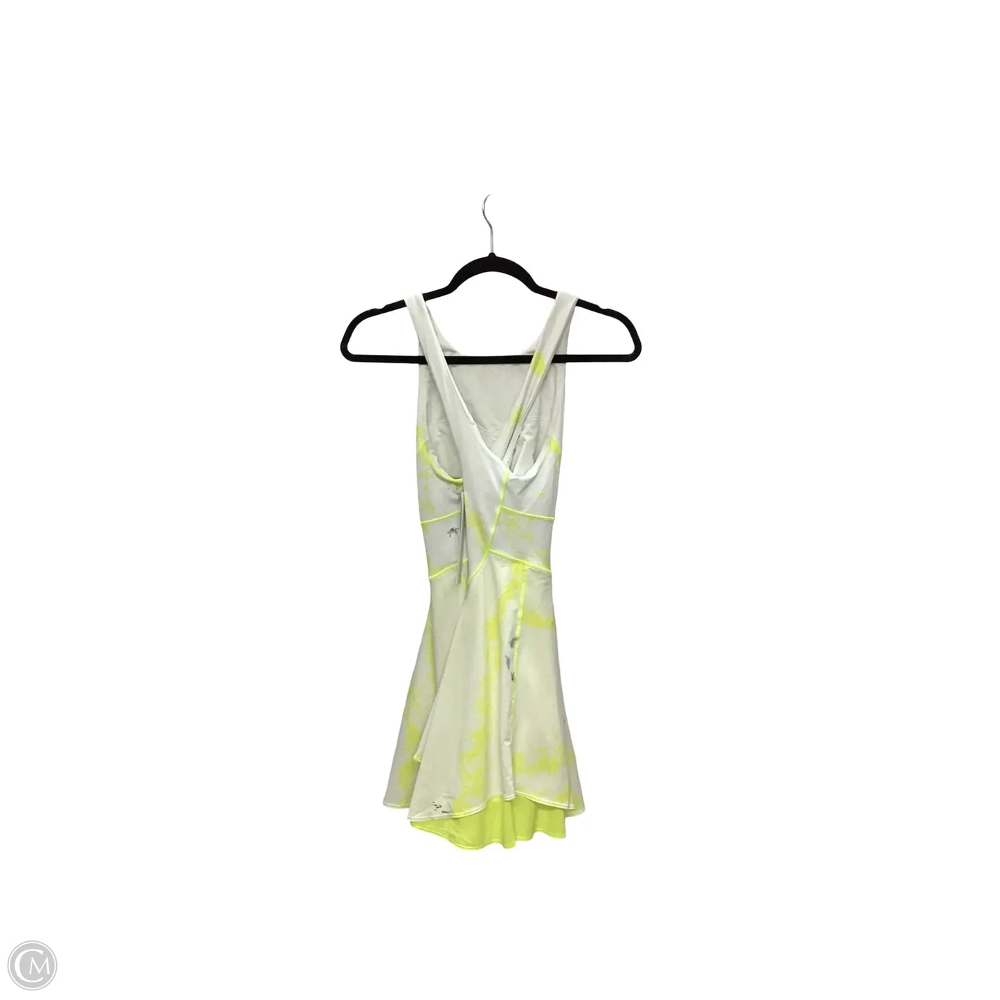Athletic Dress By Lululemon In Yellow, Size: 6