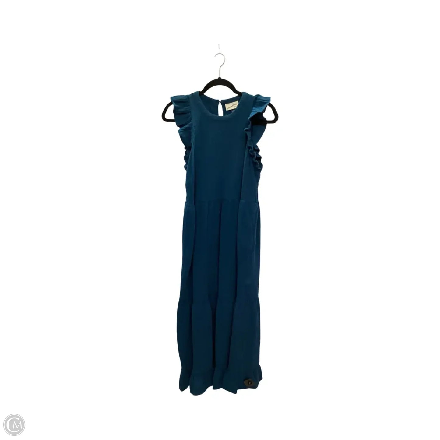 Dress Casual Midi By Universal Thread In Teal, Size: M