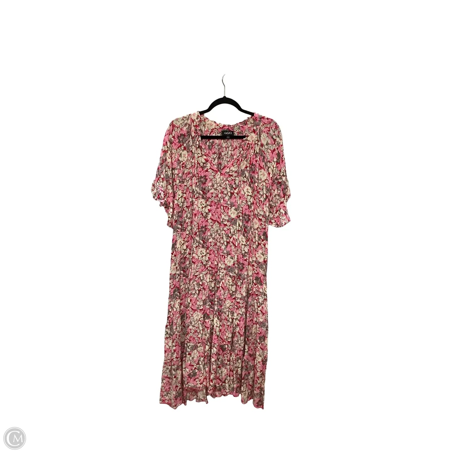 Dress Casual Maxi By Gigio In Pink, Size: L